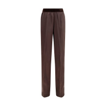 Stretch silk satin Pants