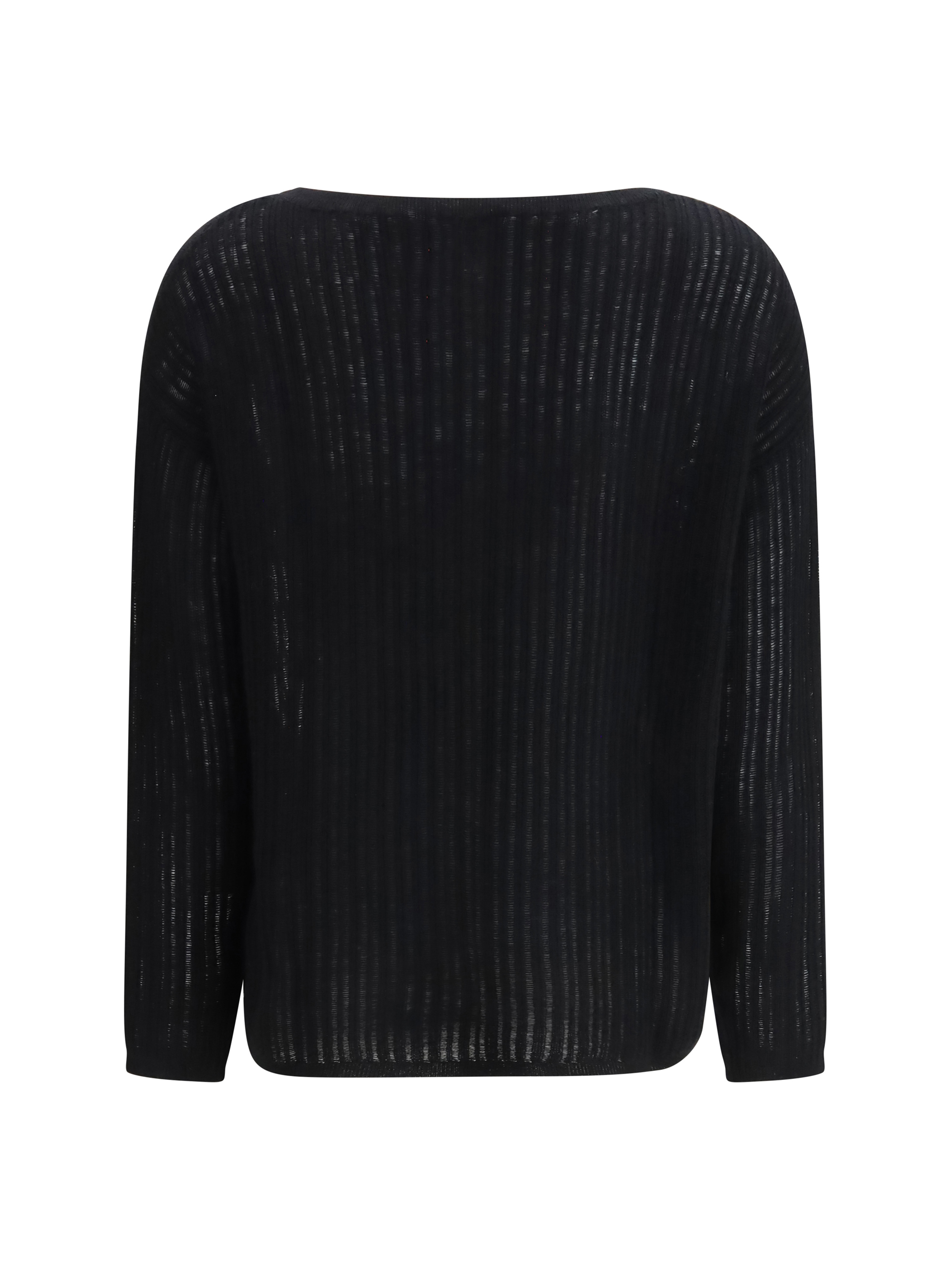 Rib-knit crew-neck Sweater
