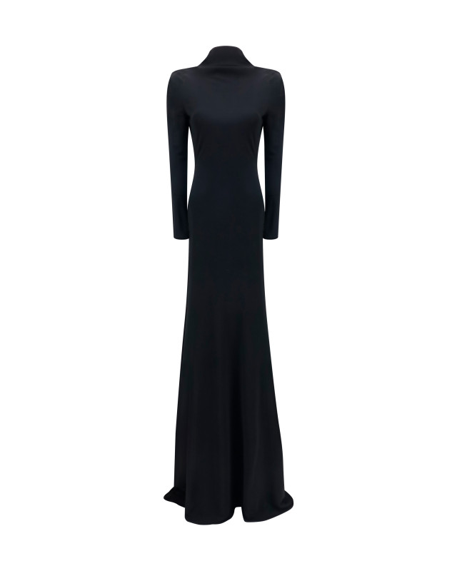 Long evening Dress with long sleeves