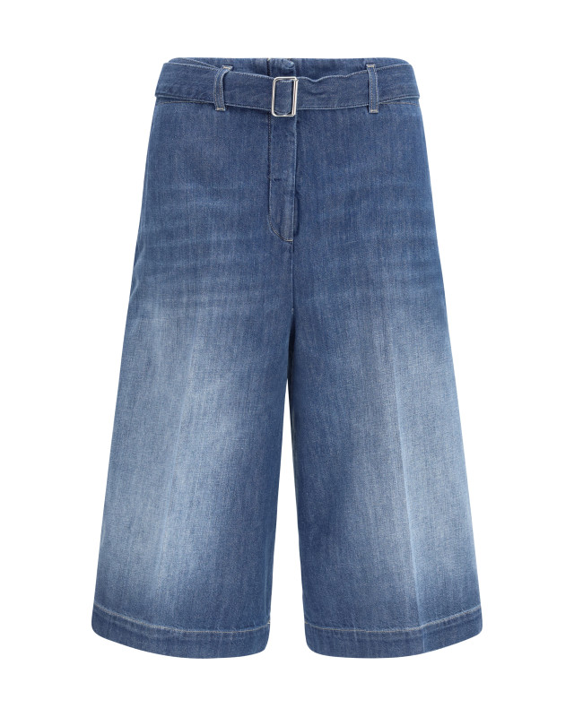 Cotton Shorts with a belt