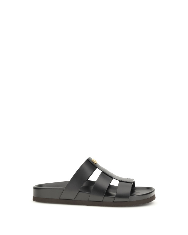 Studshield leather slide Sandals