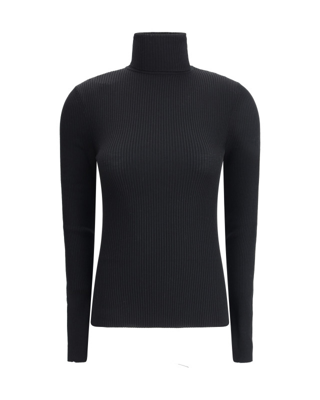 Long-sleeve wool Sweater
