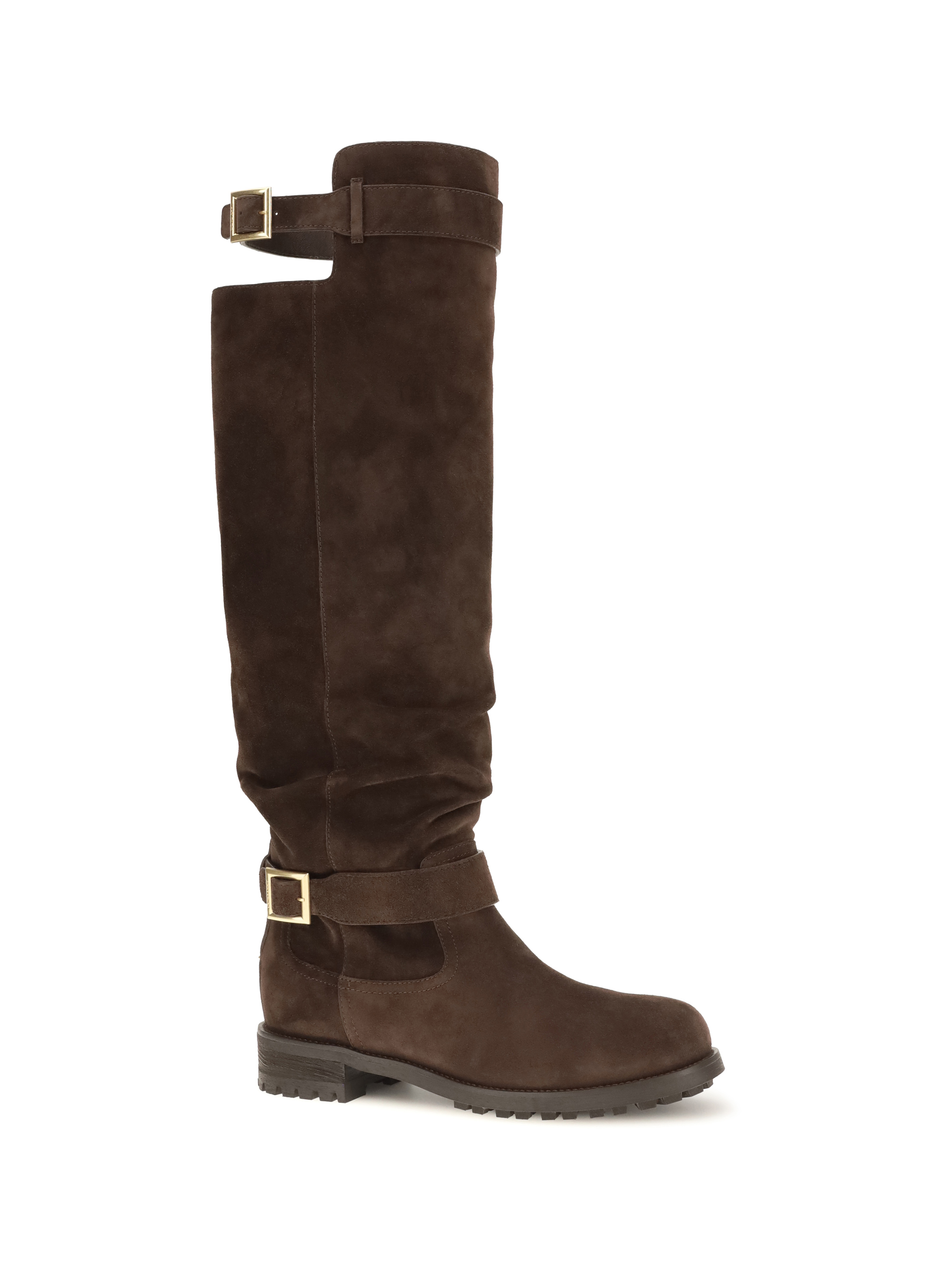 Knee-high biker Boots