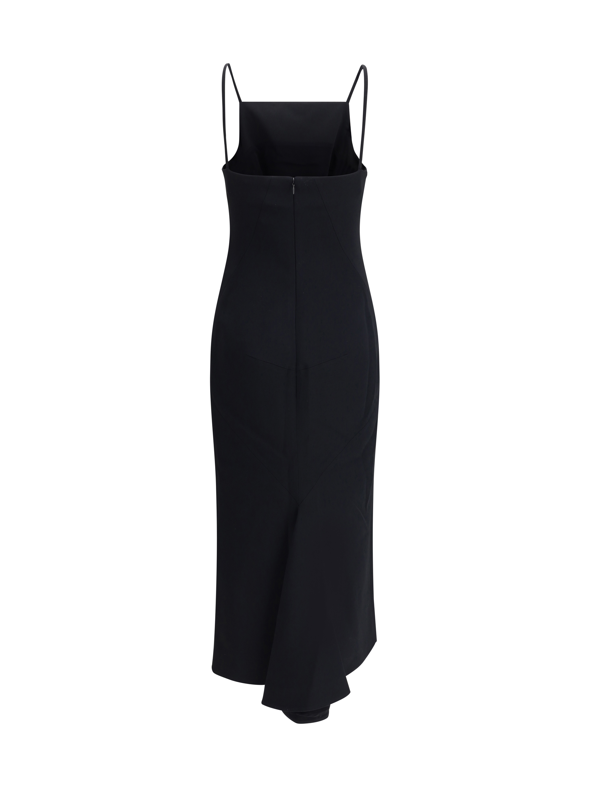 Midi Dress with draped back