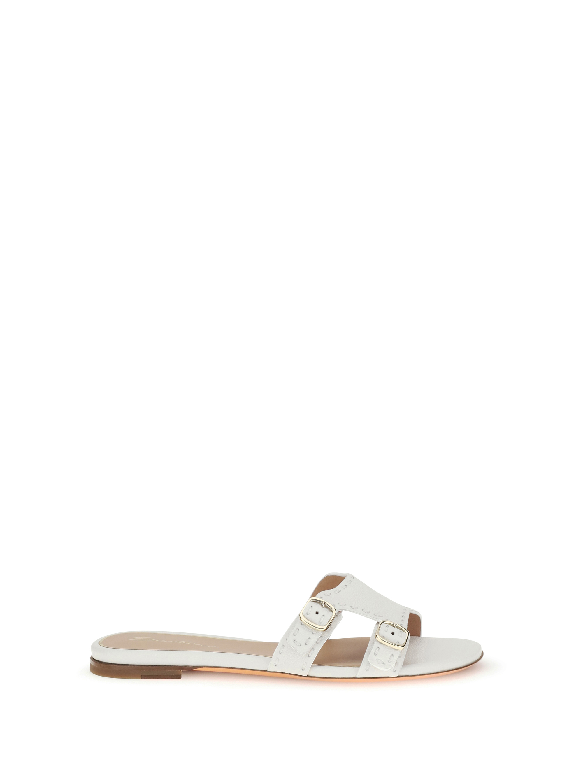 Low leather Sandals