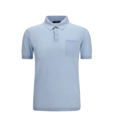 Short-sleeve Polo in cotton