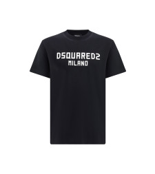 T-shirt with “Dsquared2 Milano” logo printed
