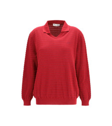 Cotton V-neck Sweater