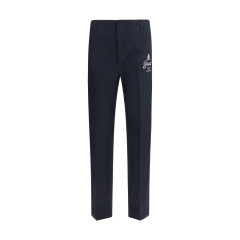 Compact cotton twill Pants