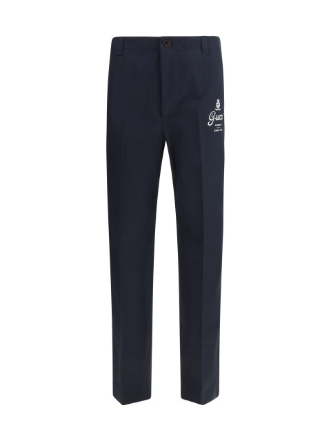 Compact cotton twill Pants