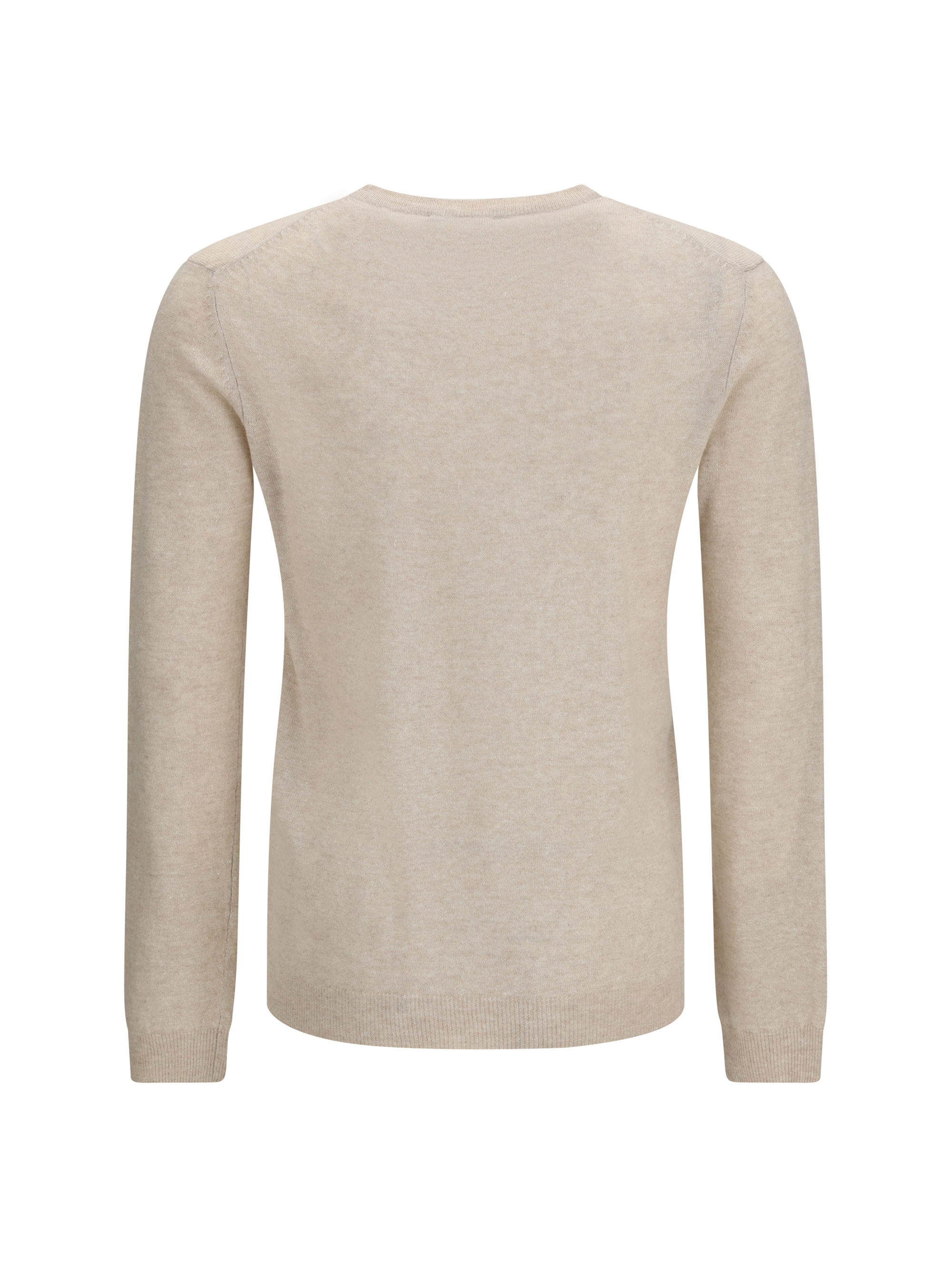 Crewneck Sweater in cashmere and linen