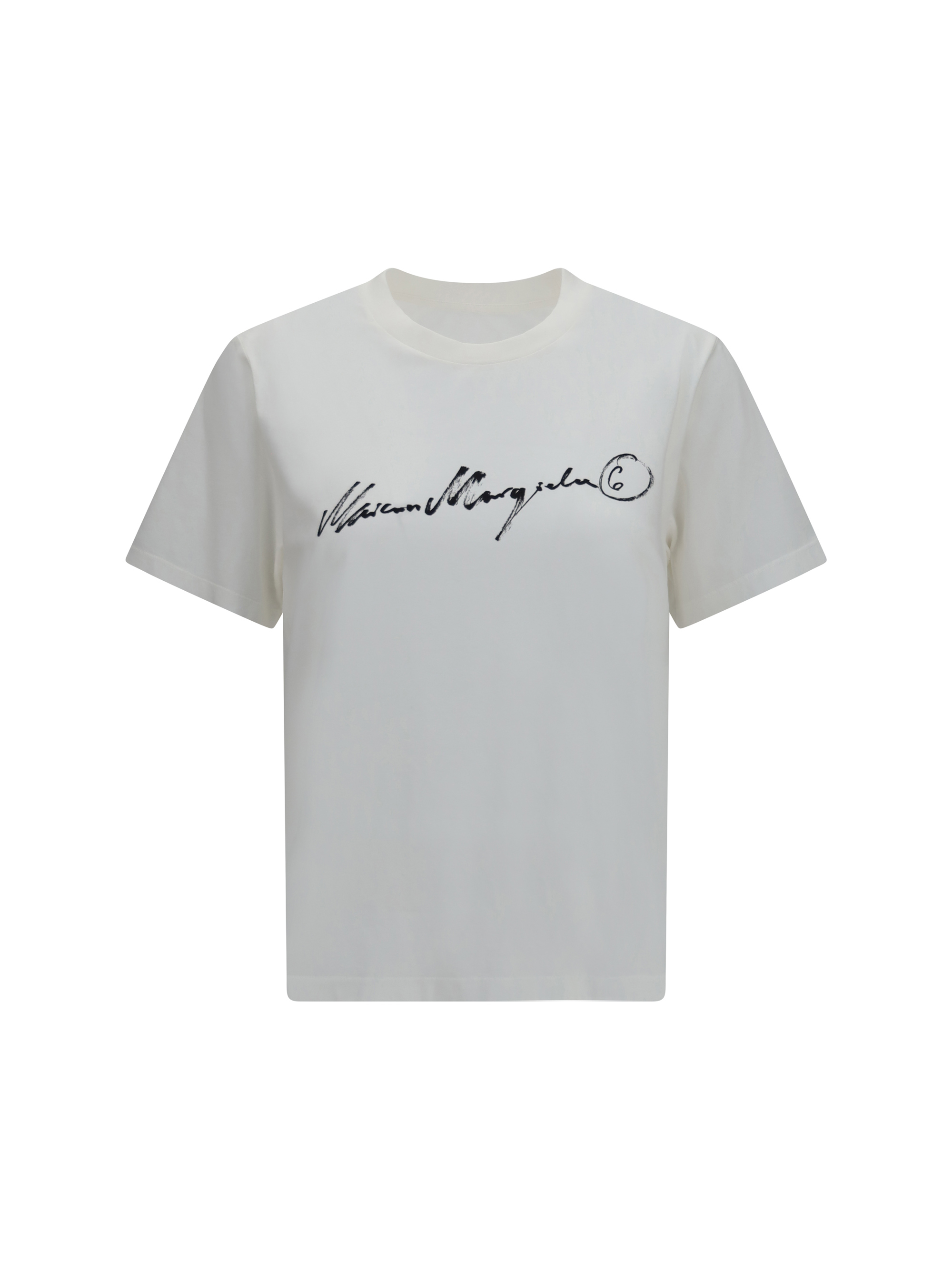 Central-print T-shirt