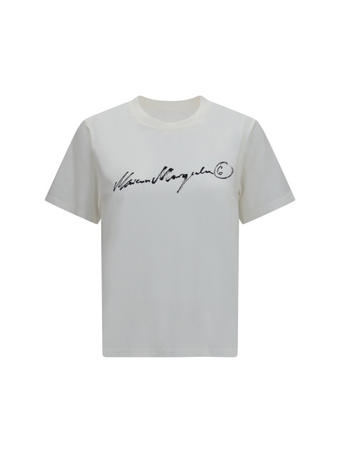 Central-print T-shirt