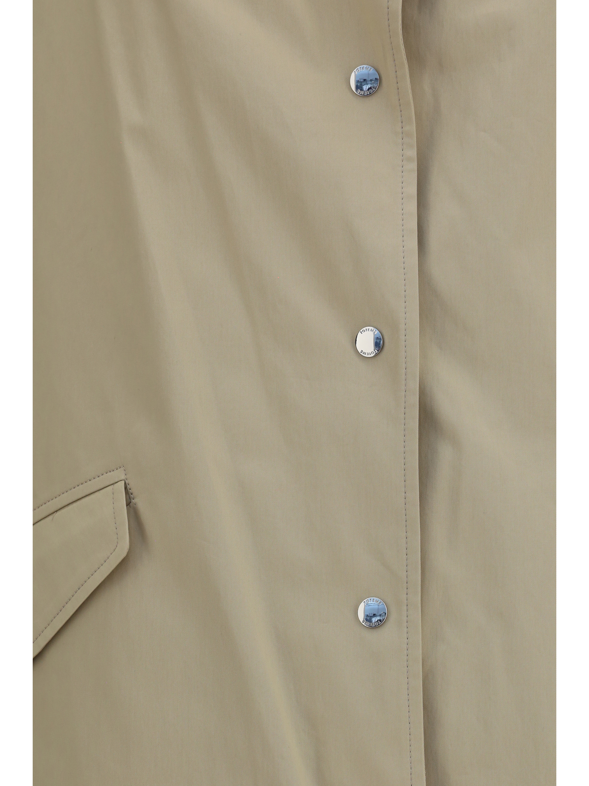 Oversized cotton Trench
