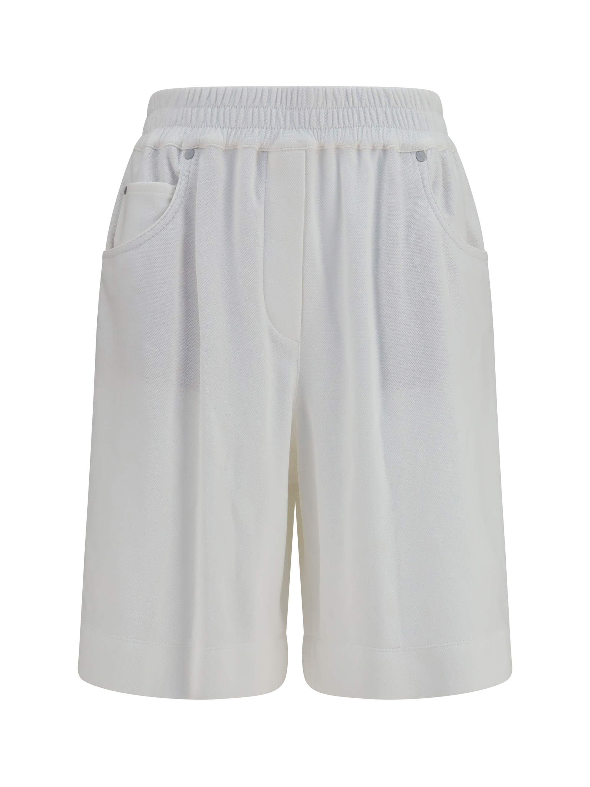 Cotton piqué Shorts