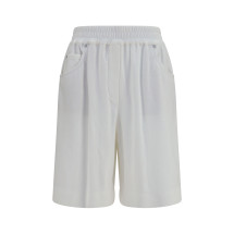 Cotton piqué Shorts