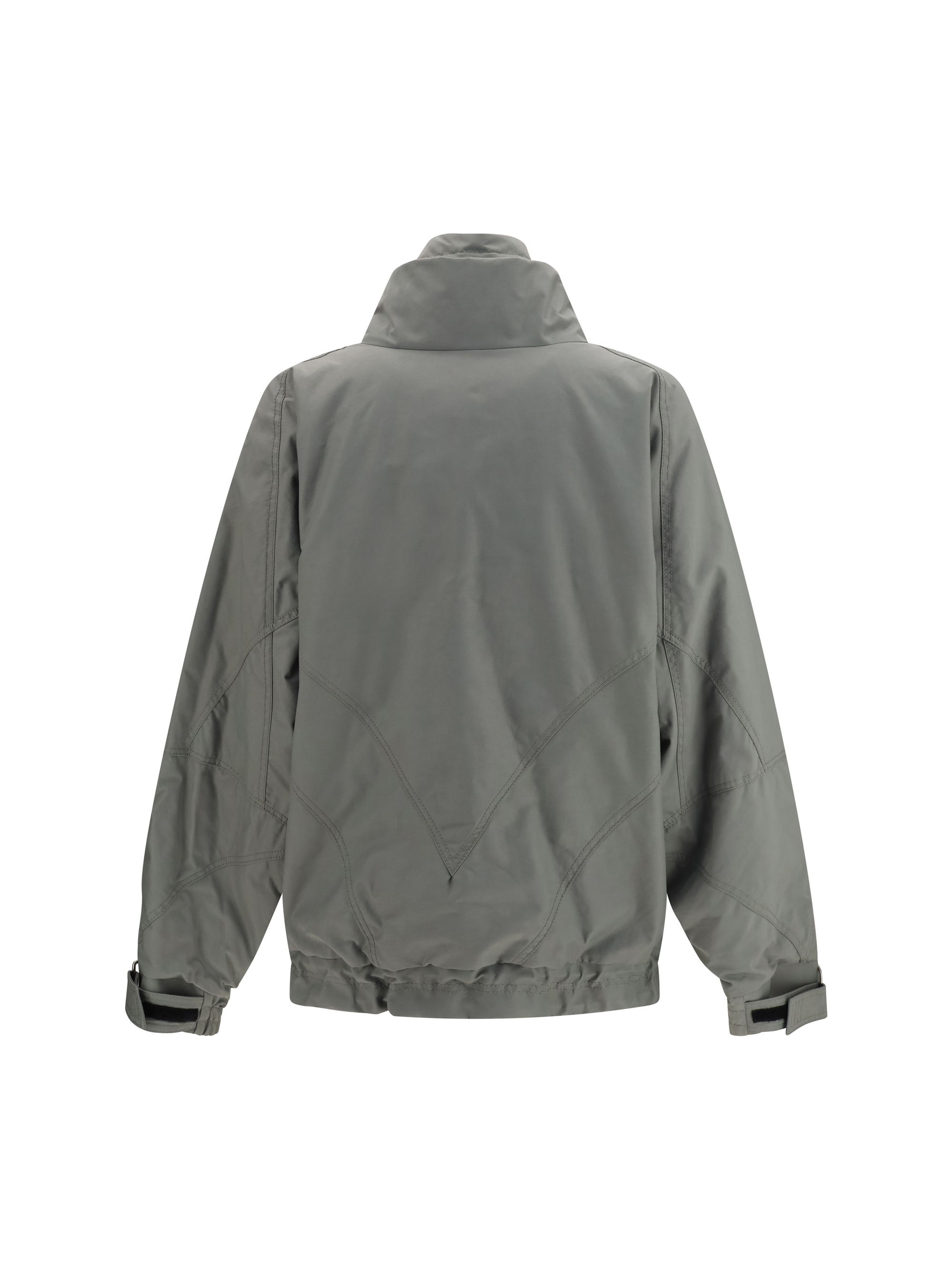 High-neck Bomber with zips
