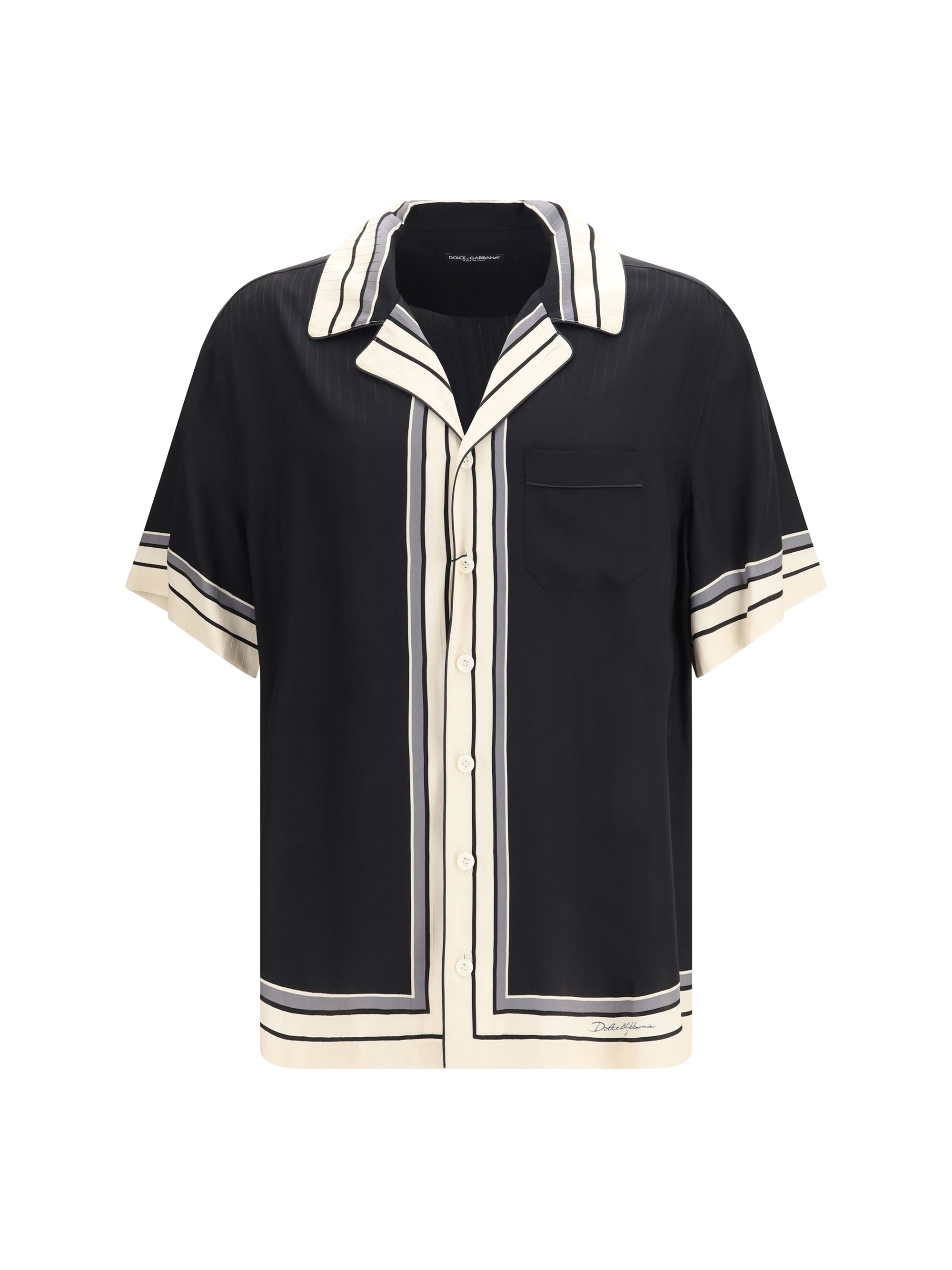 Hawaii Shirt with logo and striped print