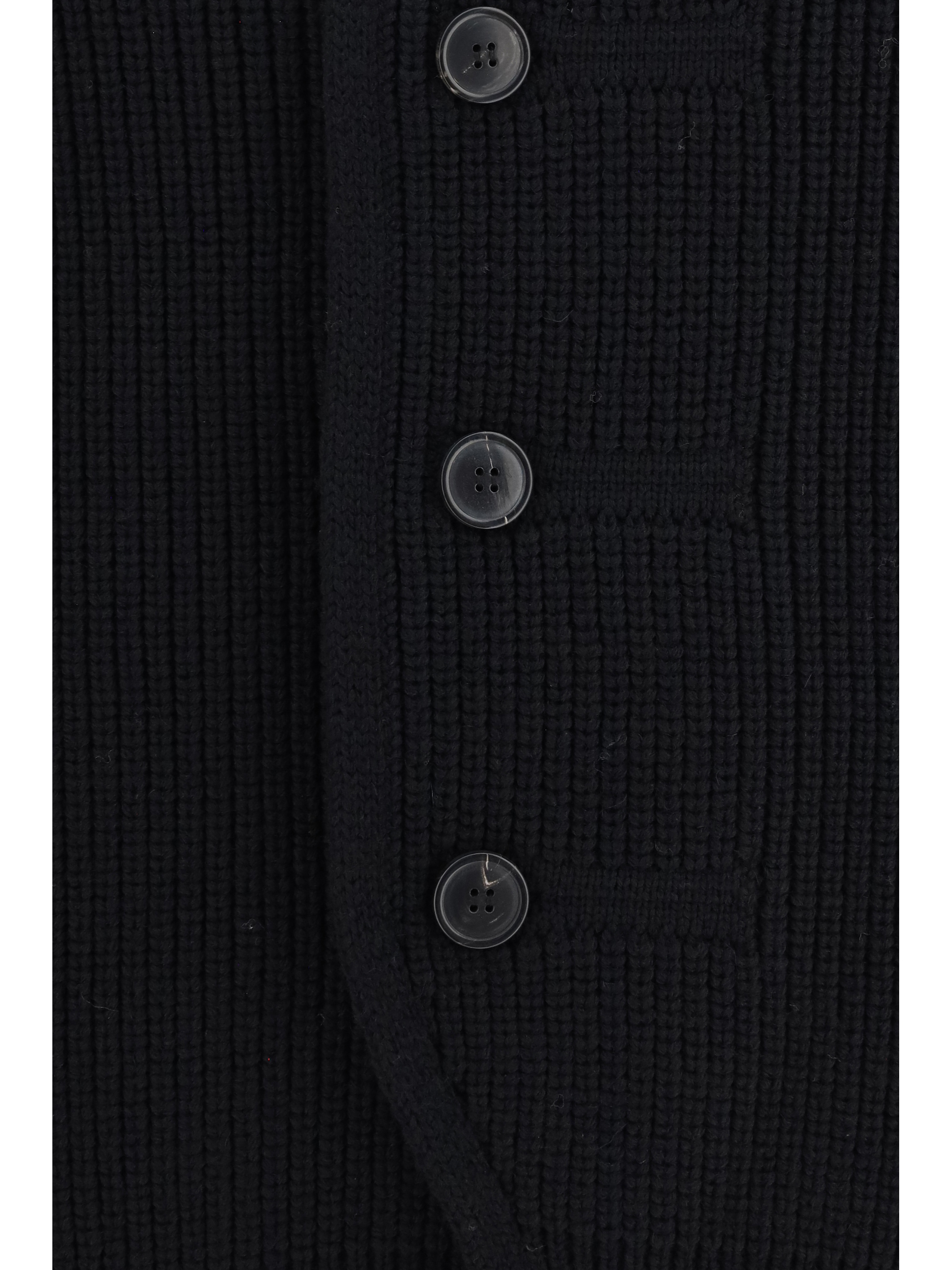 Buttoned high-neck Cardigan