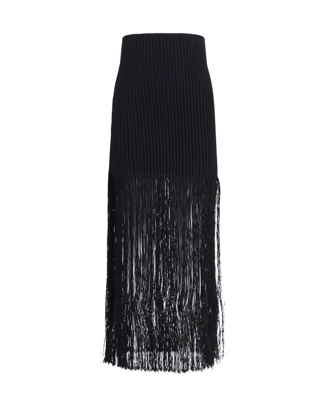 Fringe pencil Skirt