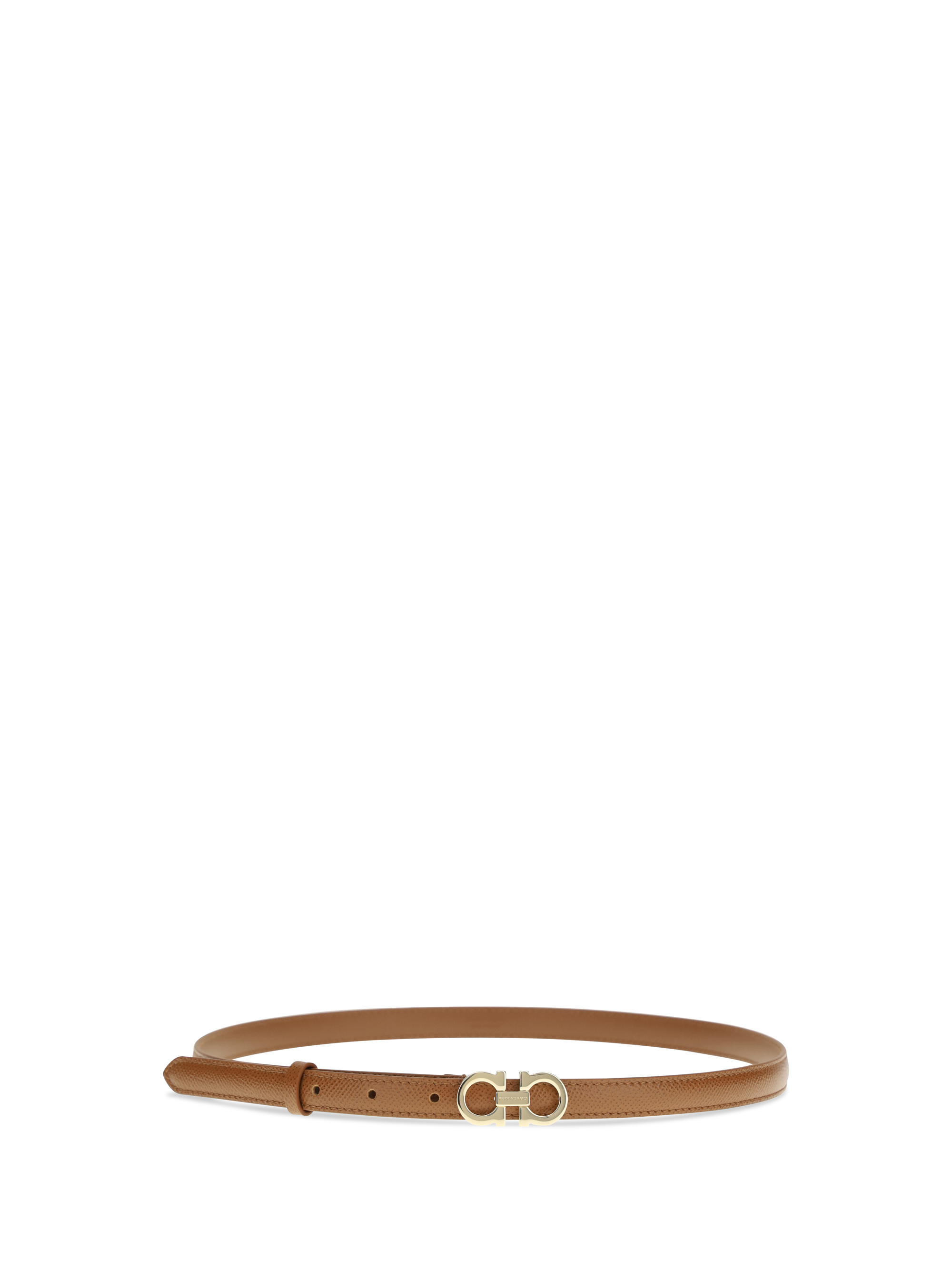 Gancini leather Belt