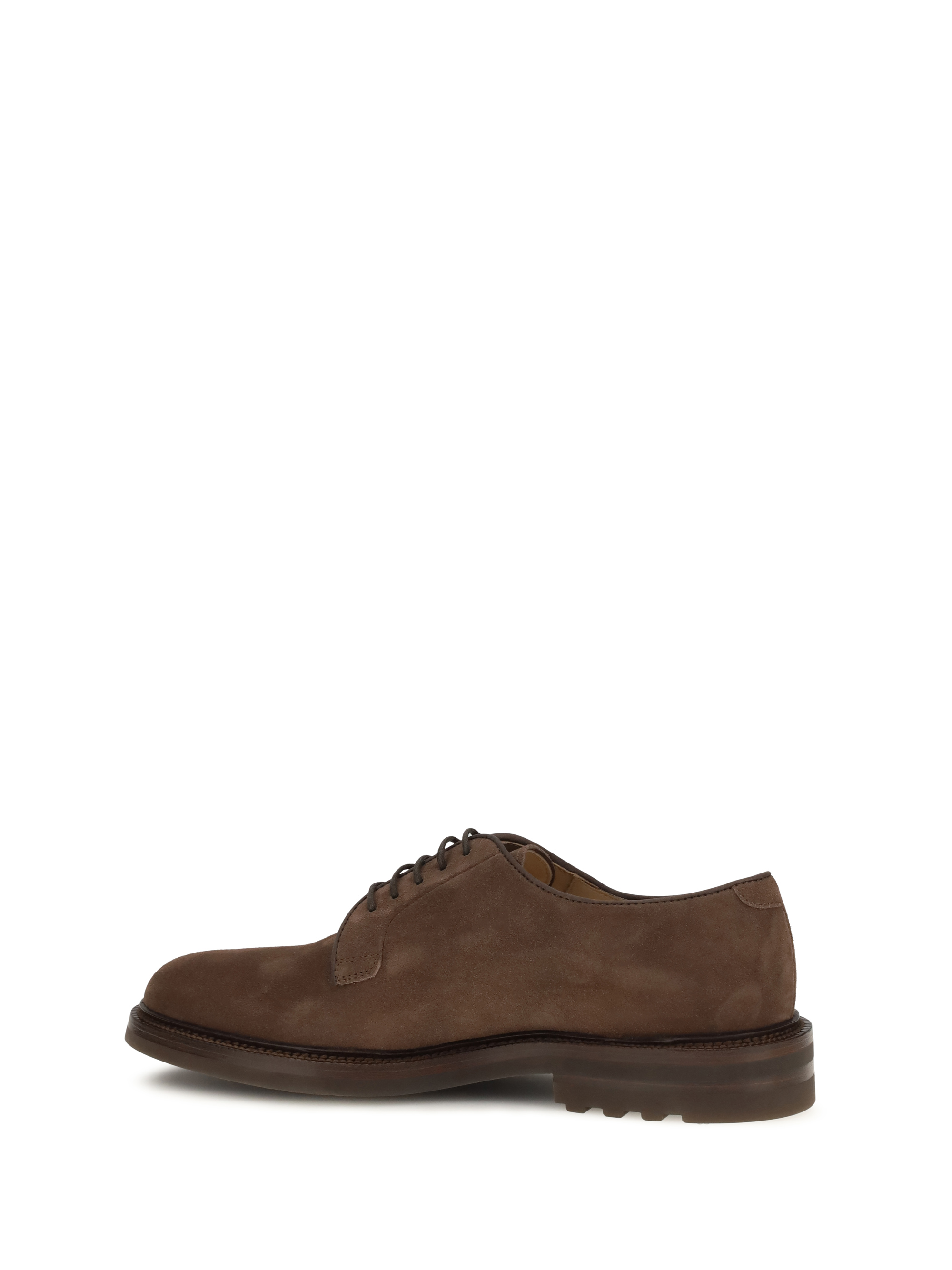 Suede Lace-Up Shoes