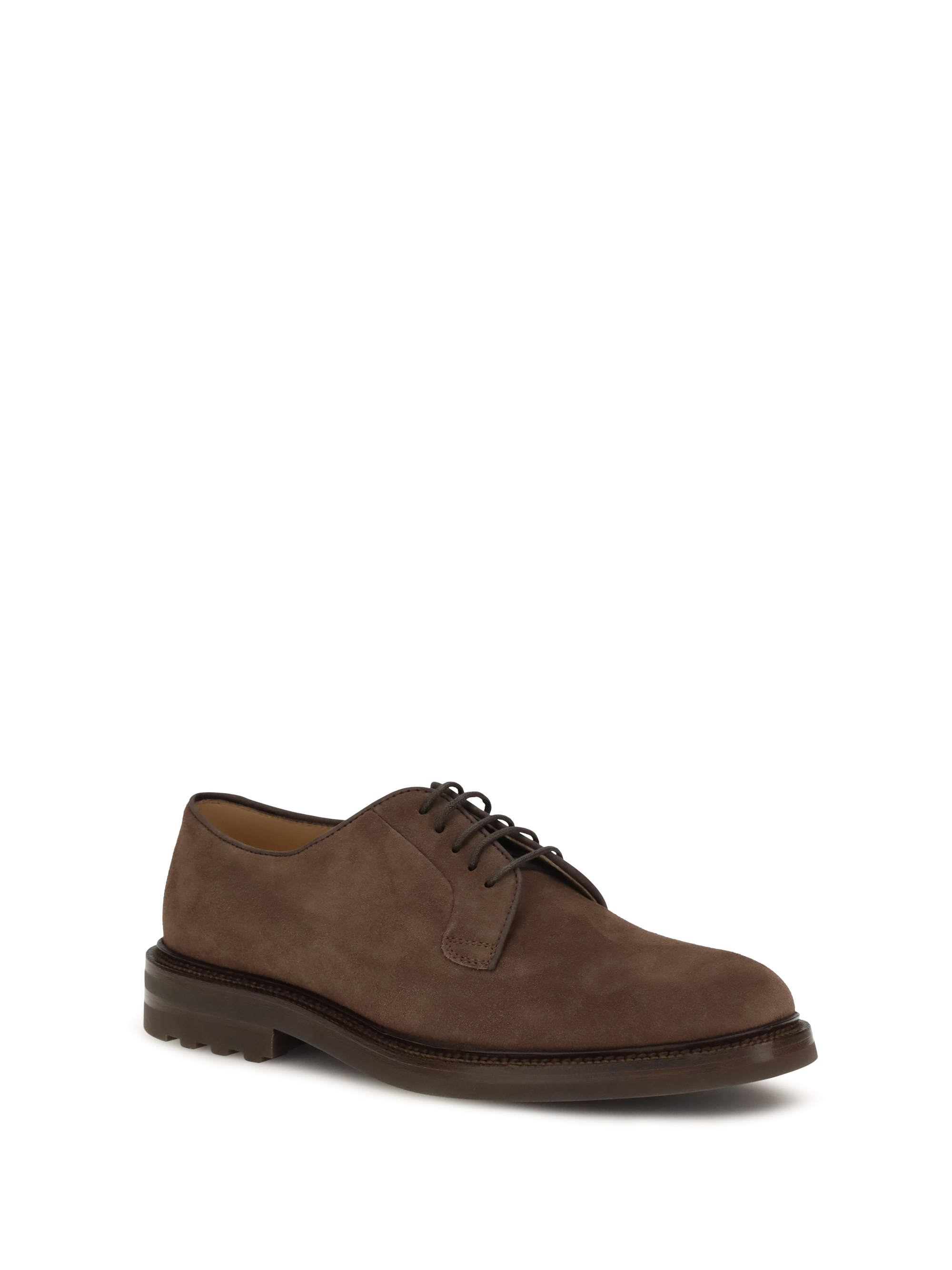 Suede Lace-Up Shoes