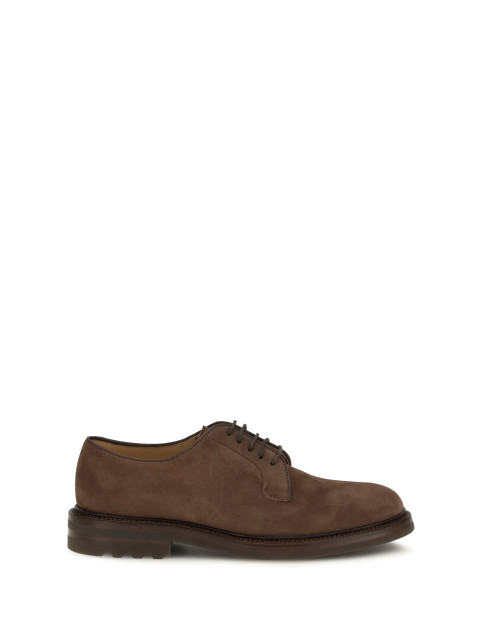 Suede Lace-Up Shoes