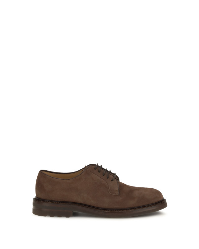 Suede Lace-Up Shoes