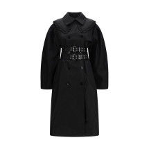 Belted double-breasted Coat