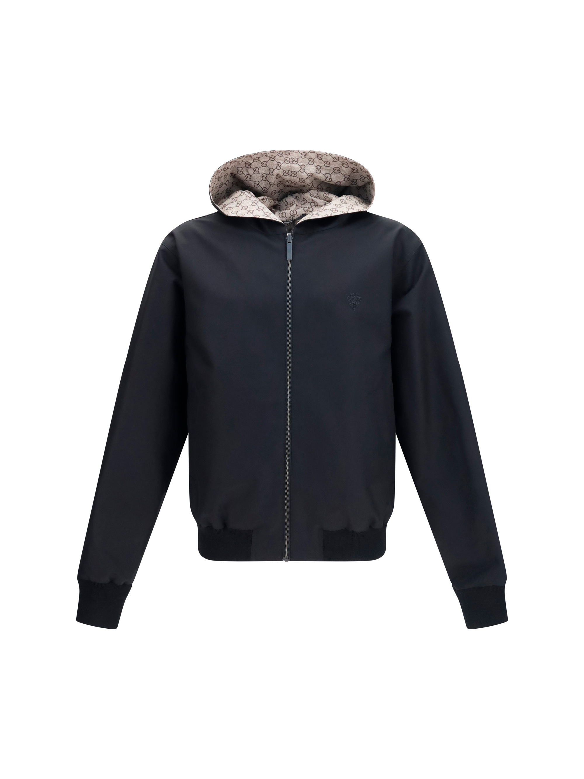 Reversible zip Jacket in cotton
