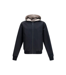 Reversible zip Jacket in cotton