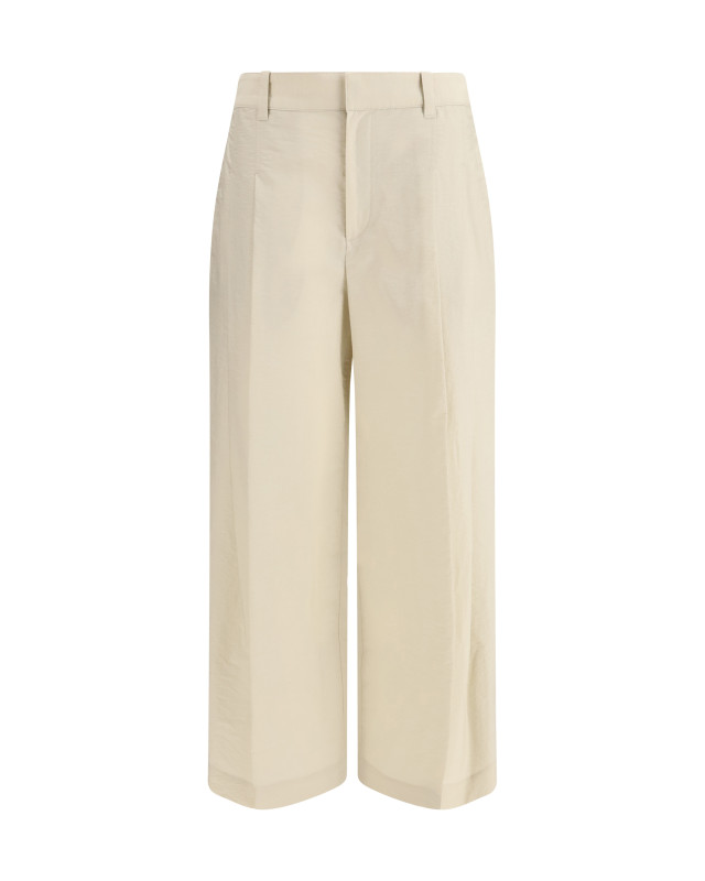 Cotton-blend Pants