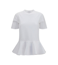 Cotton jersey crinoline T-shirt