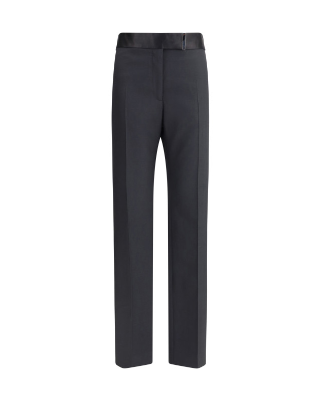 Woll and silk Pants