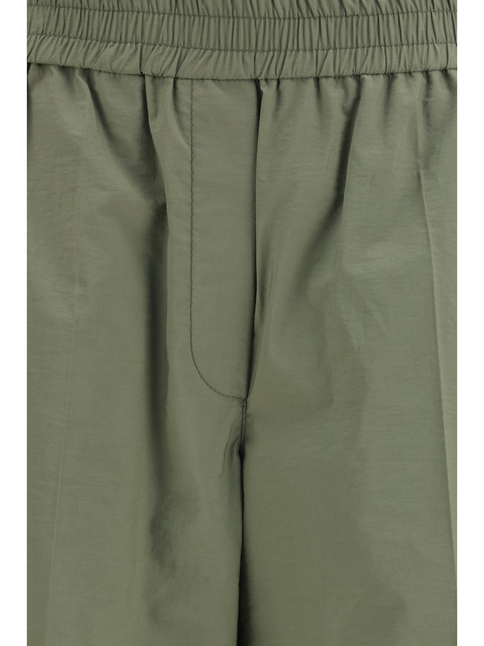 Pants with elasticated waist