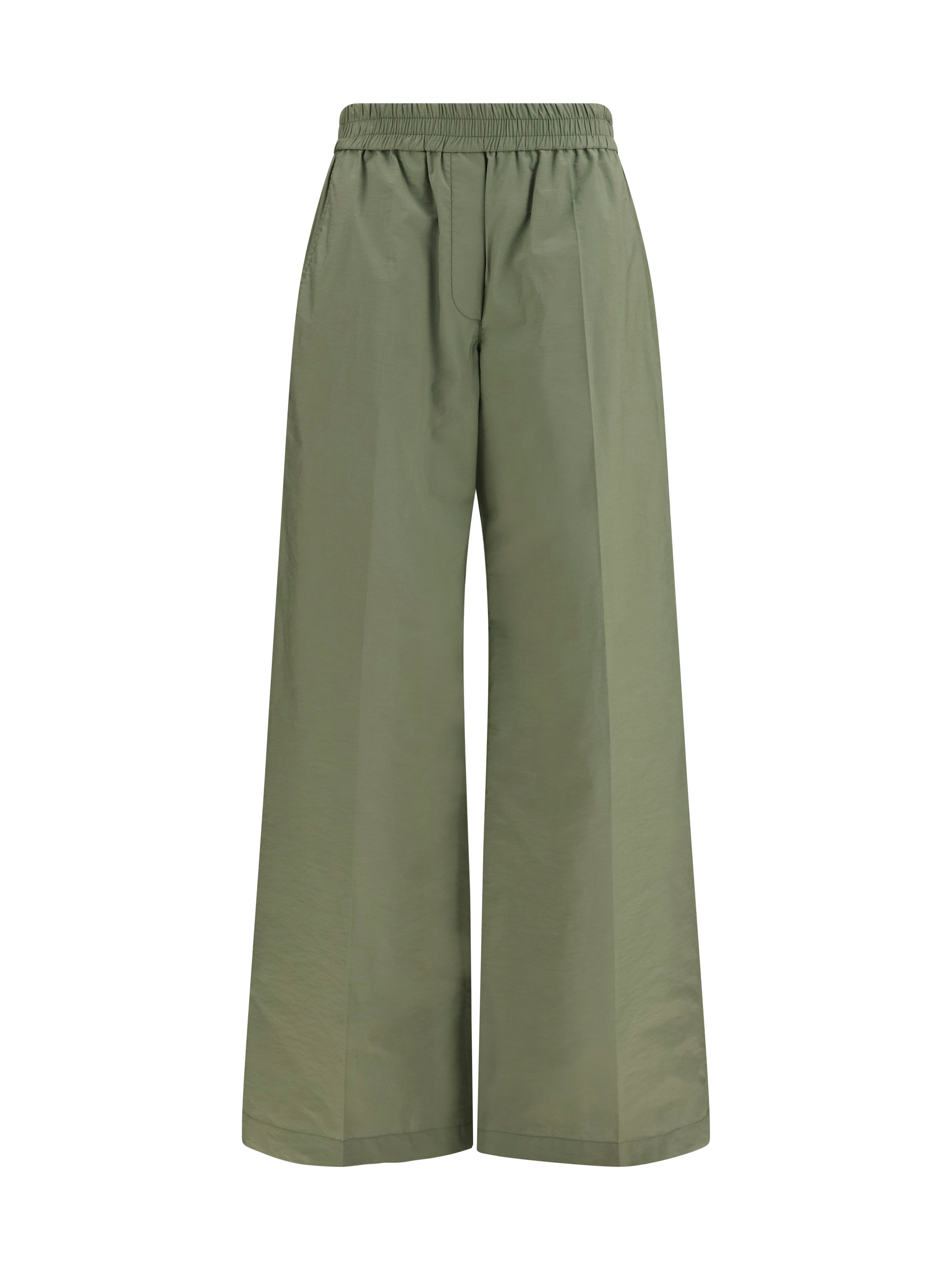 Pants with elasticated waist