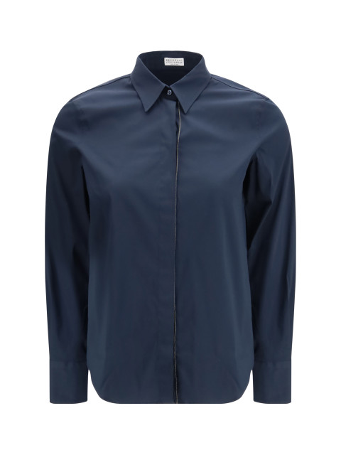 Shirt with embellishments