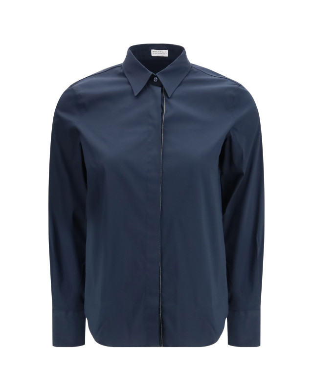 Shirt with embellishments