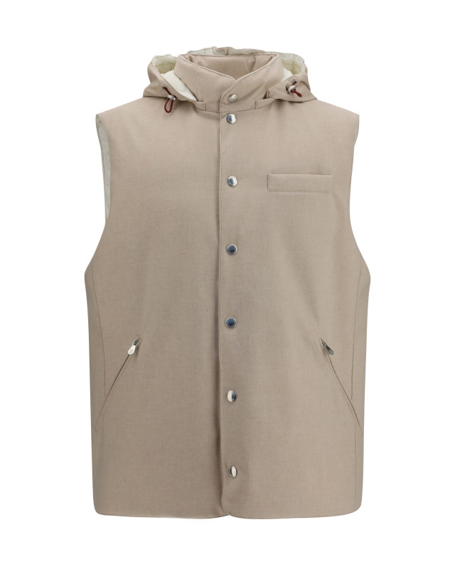 Wool Down Vest