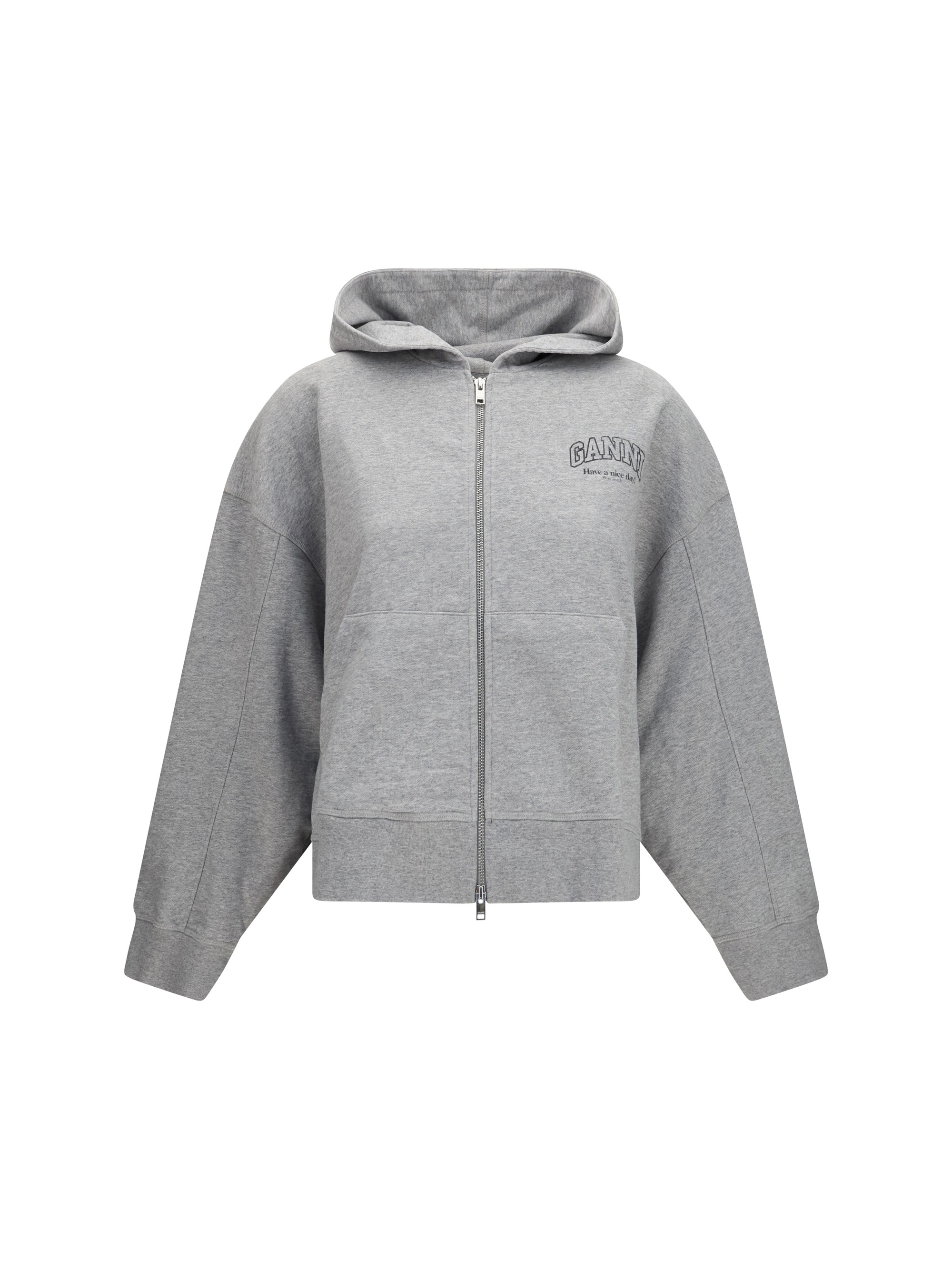 Cotton zip-up Hoodie
