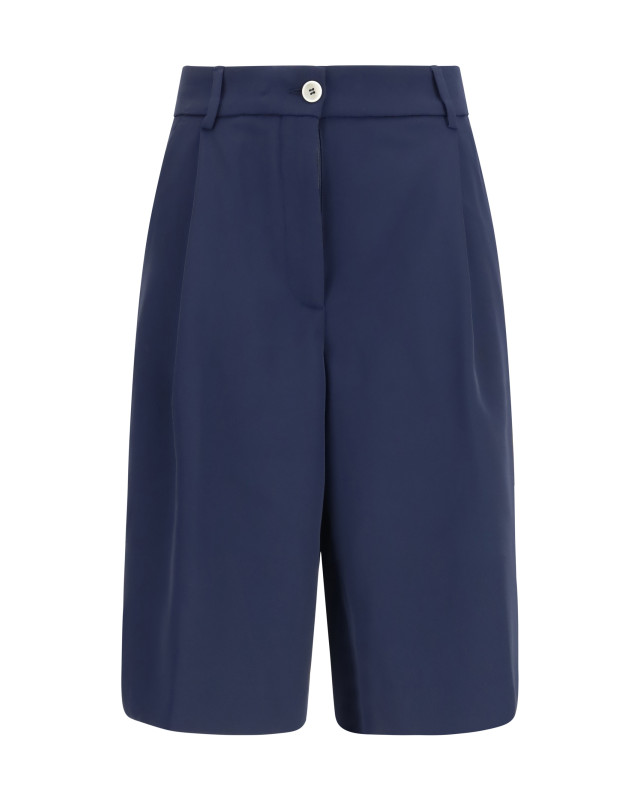 Pleated bermuda Shorts