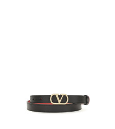 Reversible VLogo Signature Belt