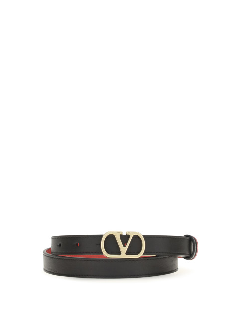 Reversible VLogo Signature Belt