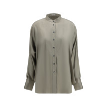 Silk Shirt with monili details
