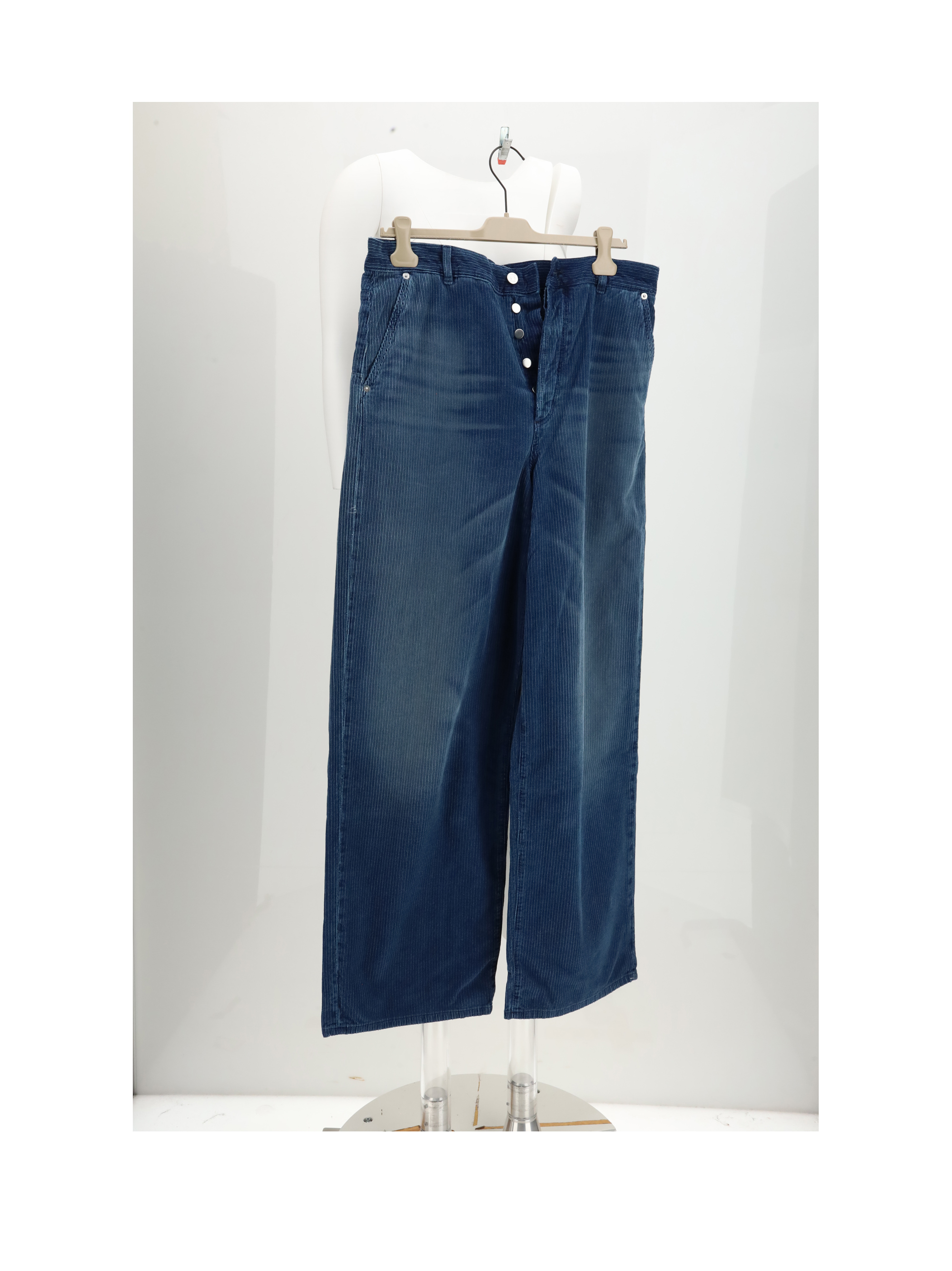 PANTA VELLUTO BLU MUST BUY