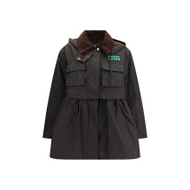 Waxed peplum Jacket by Barbour x GANNI