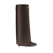 Leather Shark Boots