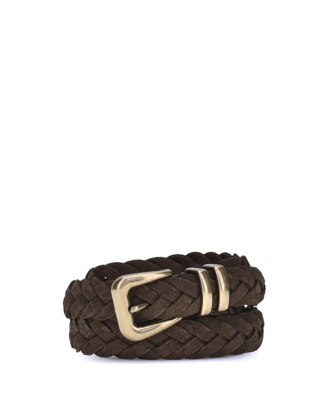 Leather woven Belt