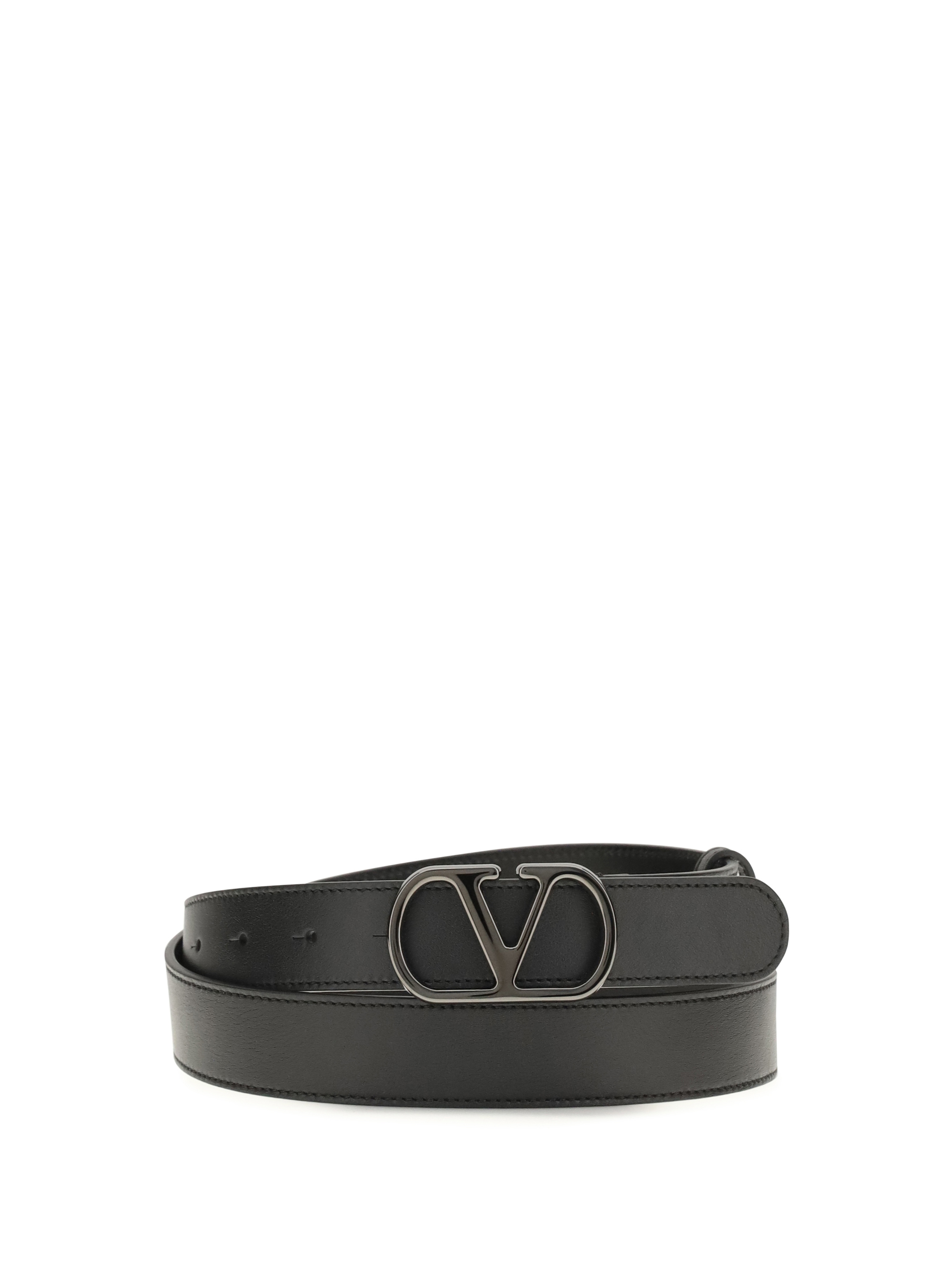 VLogo Signature leather Belt